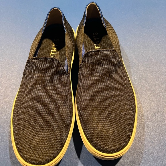 ROTHY'S Classic Slip On Loafer Sneakers Navy Comfort Shoes Size 7 Casual Preppy - Picture 2 of 10